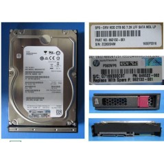Hewlett Packard Enterprise 2TB SATA Hard Drive 6Gbs - Reliable Storage Solution for Enhanced Performance | 861681-S21
